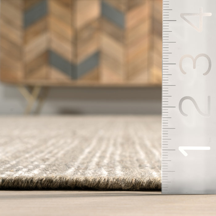 Arvin Olano x Rugs USA Ander Striped WoolBlend Area Rug Wayfair